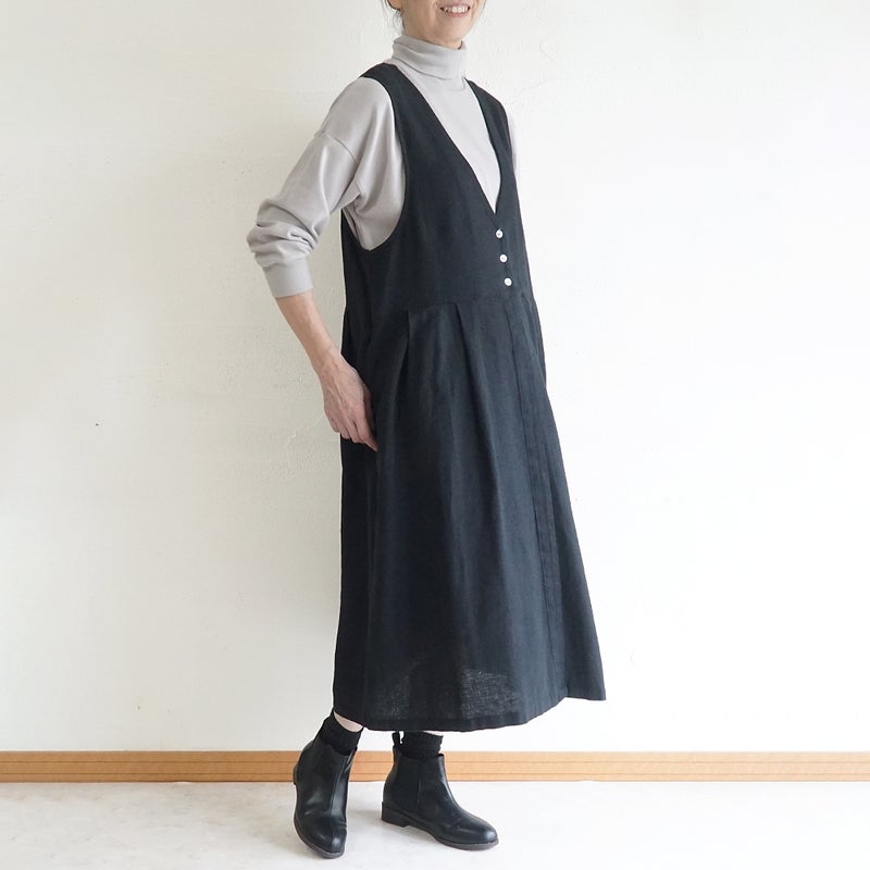 Branch m‘.,ブランチエム,ナチュラル,30代,40代,50代,60代,コットン,綿,ゆったり,Tシャツ,カットソー,ロンT,プルオーバー,スウェット,長袖,タートルネック,タートルネックプルオーバー