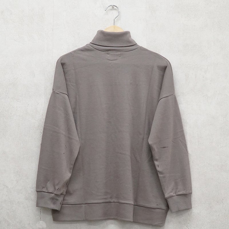 Branch m‘.,ブランチエム,ナチュラル,30代,40代,50代,60代,コットン,綿,ゆったり,Tシャツ,カットソー,ロンT,プルオーバー,スウェット,長袖,タートルネック,タートルネックプルオーバー
