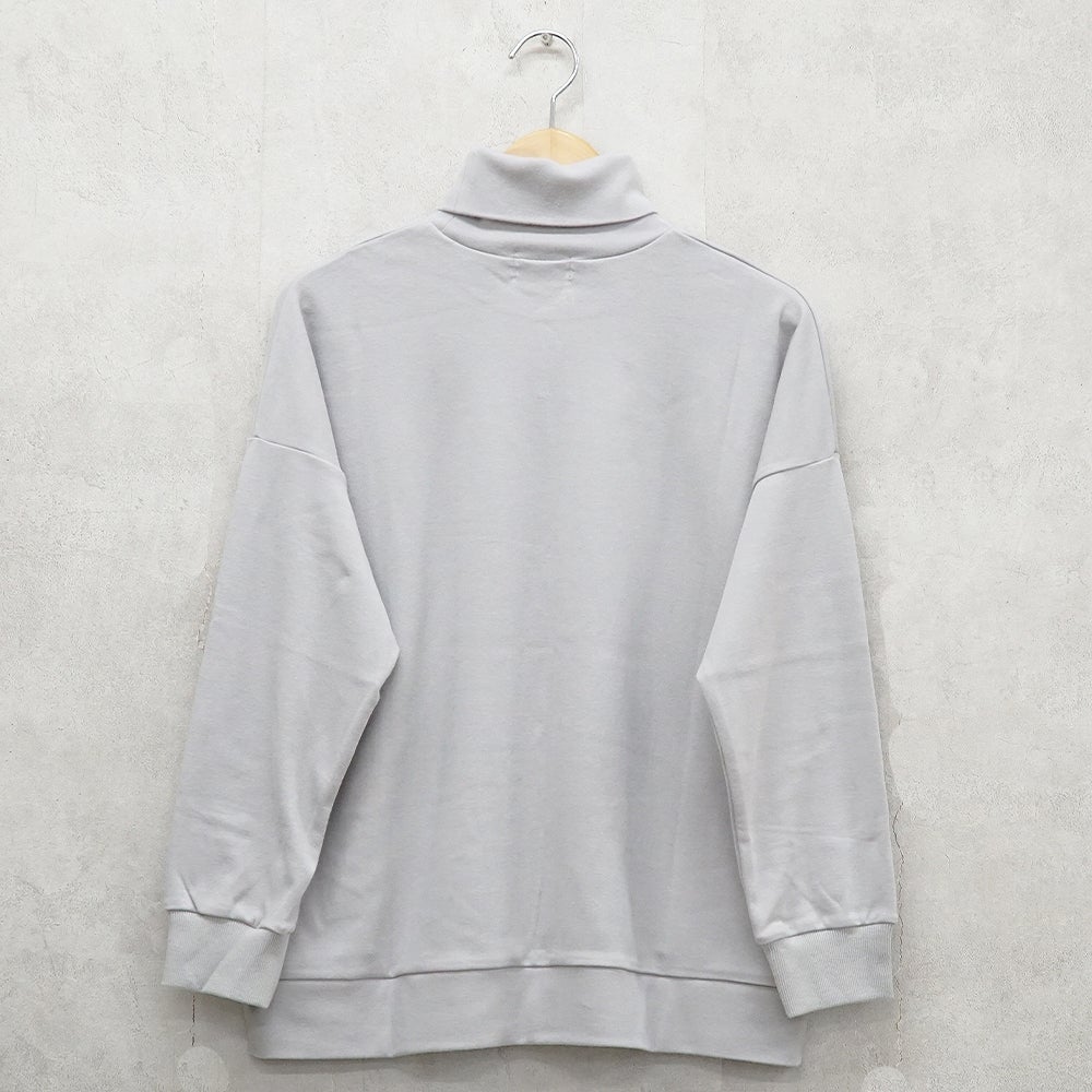 Branch m‘.,ブランチエム,ナチュラル,30代,40代,50代,60代,コットン,綿,ゆったり,Tシャツ,カットソー,ロンT,プルオーバー,スウェット,長袖,タートルネック,タートルネックプルオーバー
