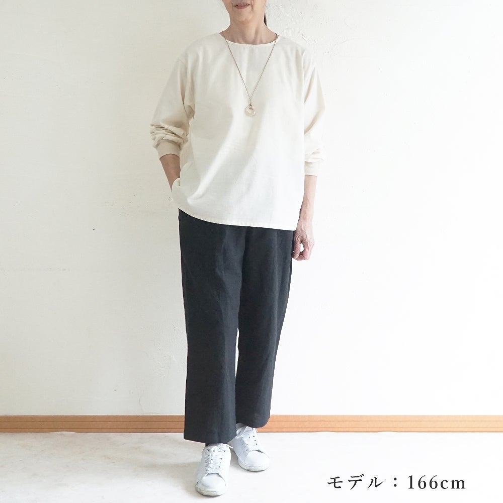 Branch m‘.,ブランチエム,ナチュラル,30代,40代,50代,60代,コットン,ゆったり,綿,ブラウス,シャツ,ノーカラーブラウス,プルオーバー,2way,羽織,