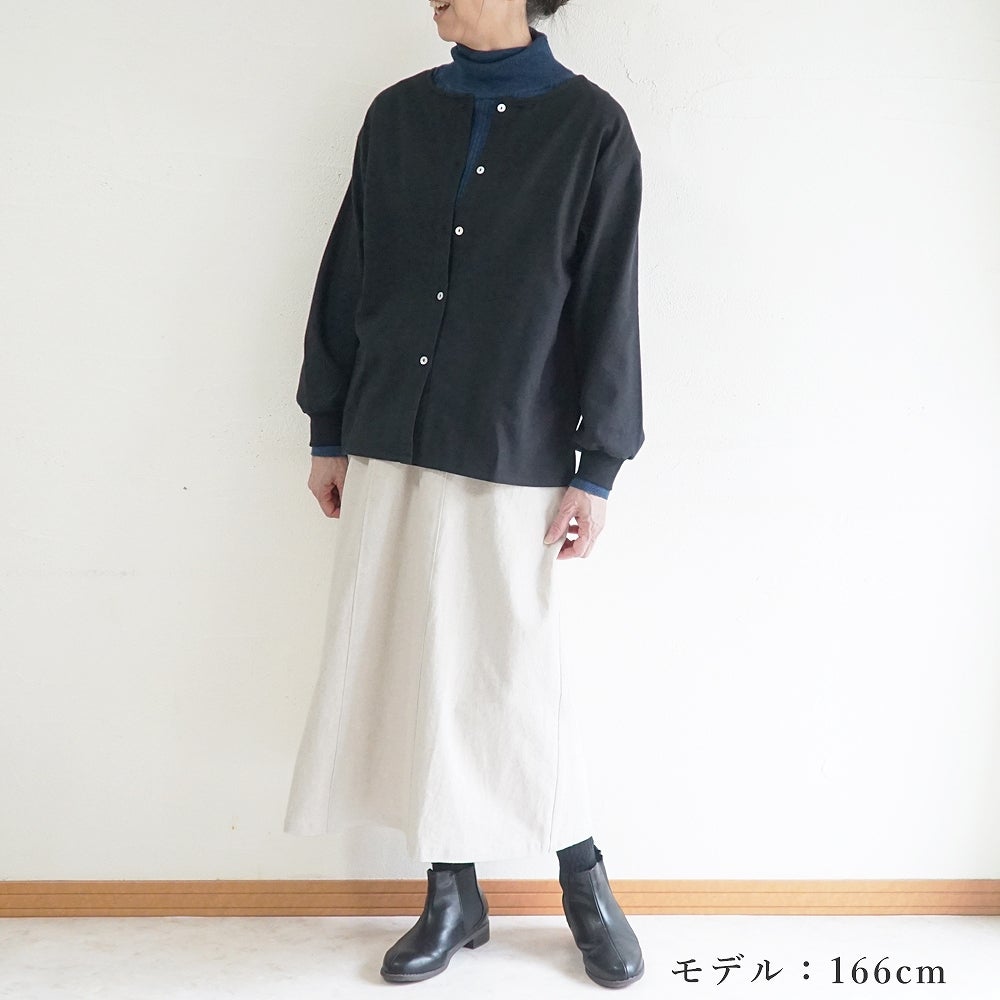 Branch m‘.,ブランチエム,ナチュラル,30代,40代,50代,60代,コットン,ゆったり,綿,ブラウス,シャツ,ノーカラーブラウス,プルオーバー,2way,羽織,