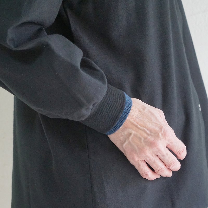 Branch m‘.,ブランチエム,ナチュラル,30代,40代,50代,60代,コットン,ゆったり,綿,ブラウス,シャツ,ノーカラーブラウス,プルオーバー,2way,羽織,