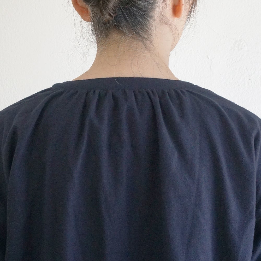 Branch m‘.,ブランチエム,ナチュラル,30代,40代,50代,60代,コットン,ゆったり,綿,ブラウス,シャツ,チュニック,チュニックブラウス,ギャザーブラウス,ギャザーチュニック,羽織