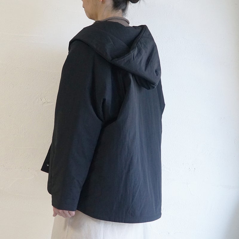 Branch m‘.,ブランチエム,ナチュラル,30代,40代,50代,60代,コットン,綿,ゆったり,ジャケット,羽織,中綿,フード,フードジャケット,コート,ダウン