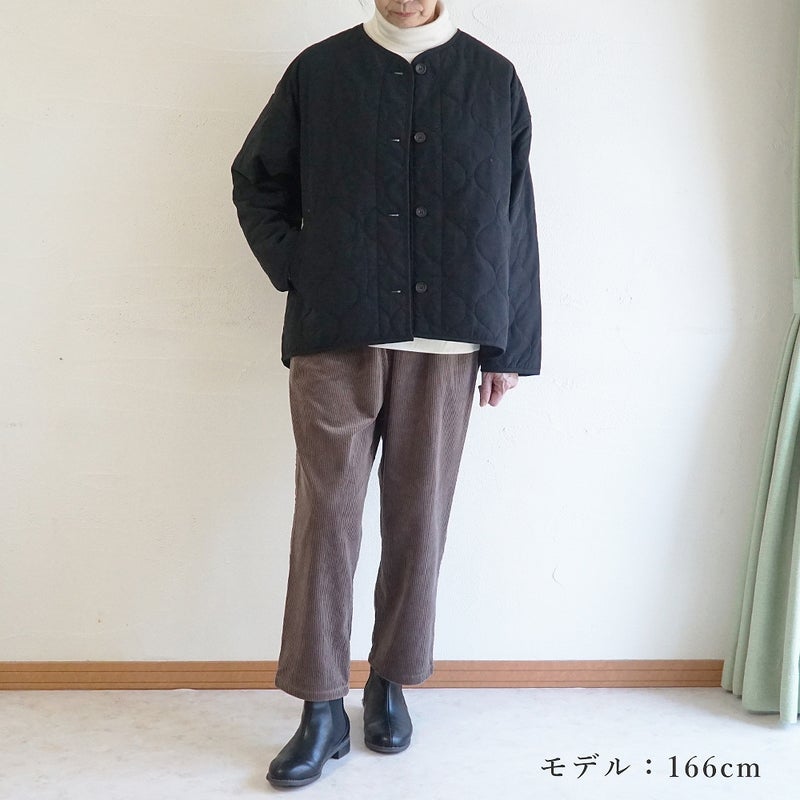 Branch m‘.,ブランチエム,ナチュラル,30代,40代,50代,60代,コットン,綿,ゆったり,ジャケット,羽織,キルティング,キルティングジャケット,キルティングコート,ライトアウター