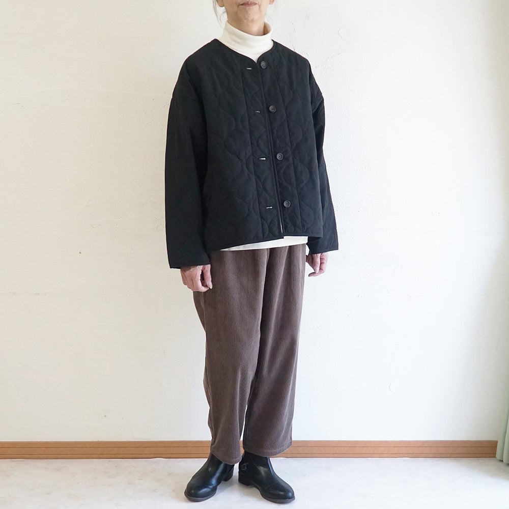 Branch m‘.,ブランチエム,ナチュラル,30代,40代,50代,60代,コットン,綿,ゆったり,ジャケット,羽織,キルティング,キルティングジャケット,キルティングコート,ライトアウター