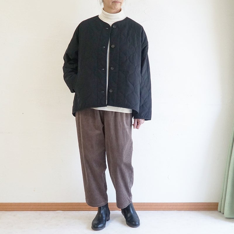 Branch m‘.,ブランチエム,ナチュラル,30代,40代,50代,60代,コットン,綿,ゆったり,ジャケット,羽織,キルティング,キルティングジャケット,キルティングコート,ライトアウター