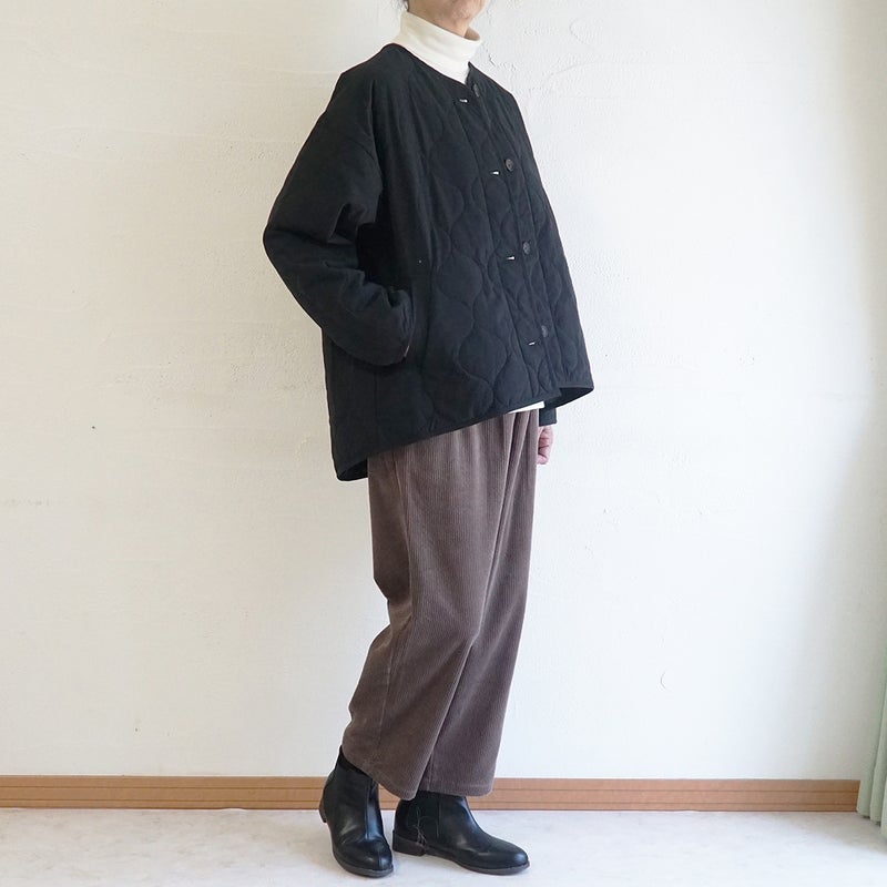 Branch m‘.,ブランチエム,ナチュラル,30代,40代,50代,60代,コットン,綿,ゆったり,ジャケット,羽織,キルティング,キルティングジャケット,キルティングコート,ライトアウター