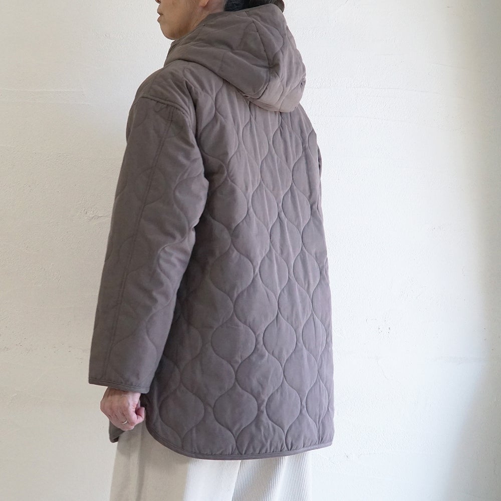 Branch m‘.,ブランチエム,ナチュラル,30代,40代,50代,60代,コットン,綿,ゆったり,ジャケット,羽織,キルティング,キルティングジャケット,キルティングコート,ライトアウター