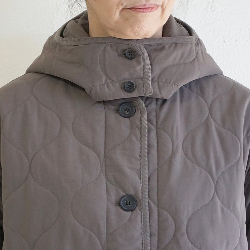 Branch m‘.,ブランチエム,ナチュラル,30代,40代,50代,60代,コットン,綿,ゆったり,ジャケット,羽織,キルティング,キルティングジャケット,キルティングコート,ライトアウター