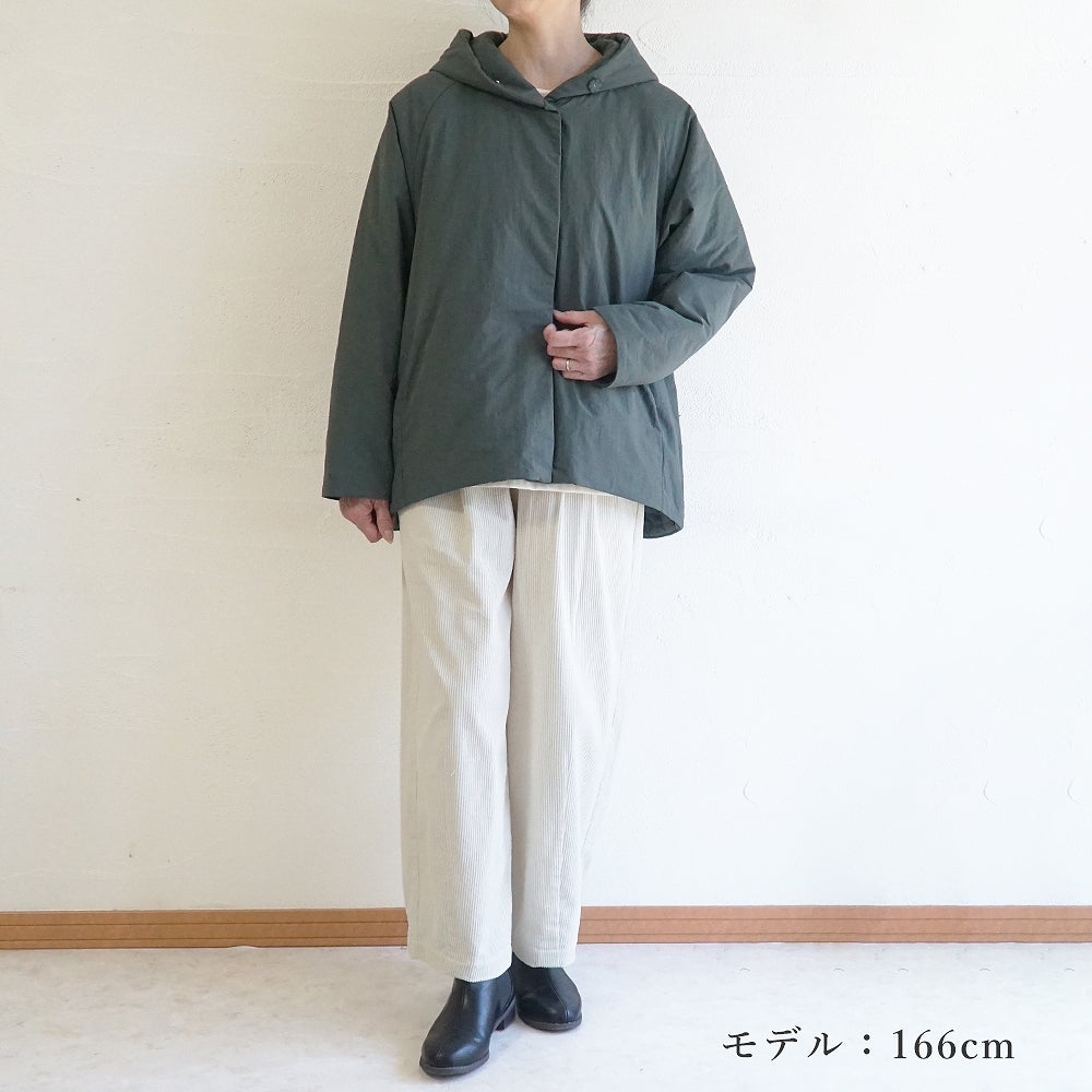 Branch m‘.,ブランチエム,ナチュラル,30代,40代,50代,60代,コットン,綿,ゆったり,ワイドパンツ,コクーンパンツ,コーデュロイパンツ,コーデュロイ,パンツ,バルーンパンツ,サッカーコール