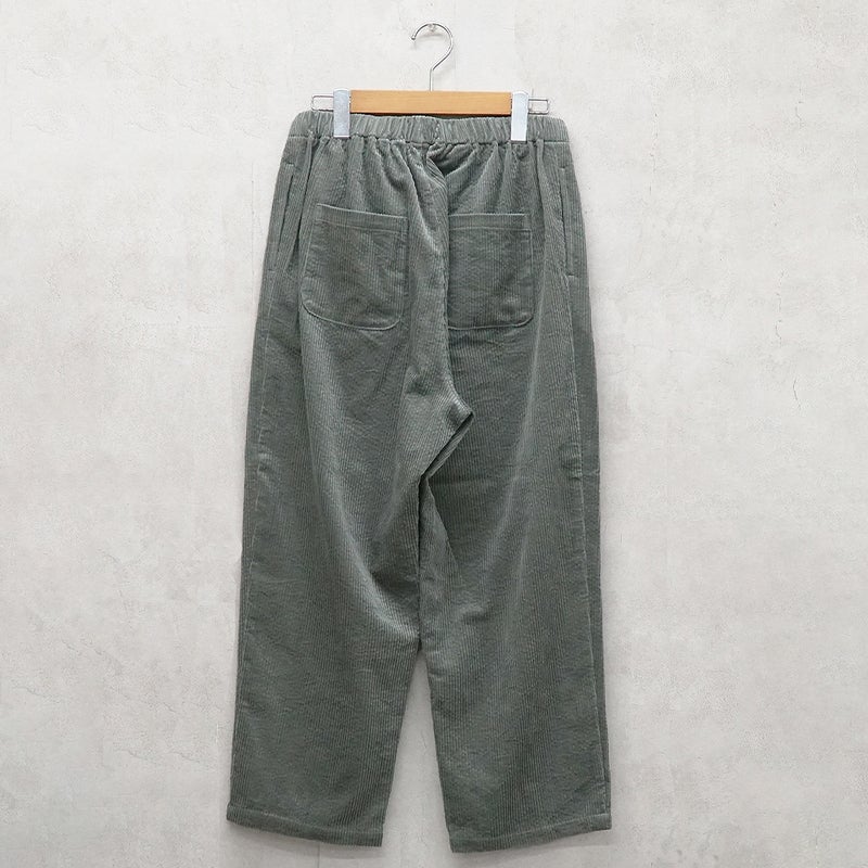 Branch m‘.,ブランチエム,ナチュラル,30代,40代,50代,60代,コットン,綿,ゆったり,テーパード,テーパードパンツ,コーデュロイパンツ,コーデュロイ,パンツ,サッカーコール