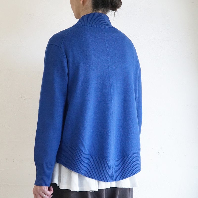Branch m‘.,ブランチエム,ナチュラル,30代,40代,50代,60代,ゆったり,ニット,ニットプルオーバー,プルオーバー,ハイネック,ハイネックニット,