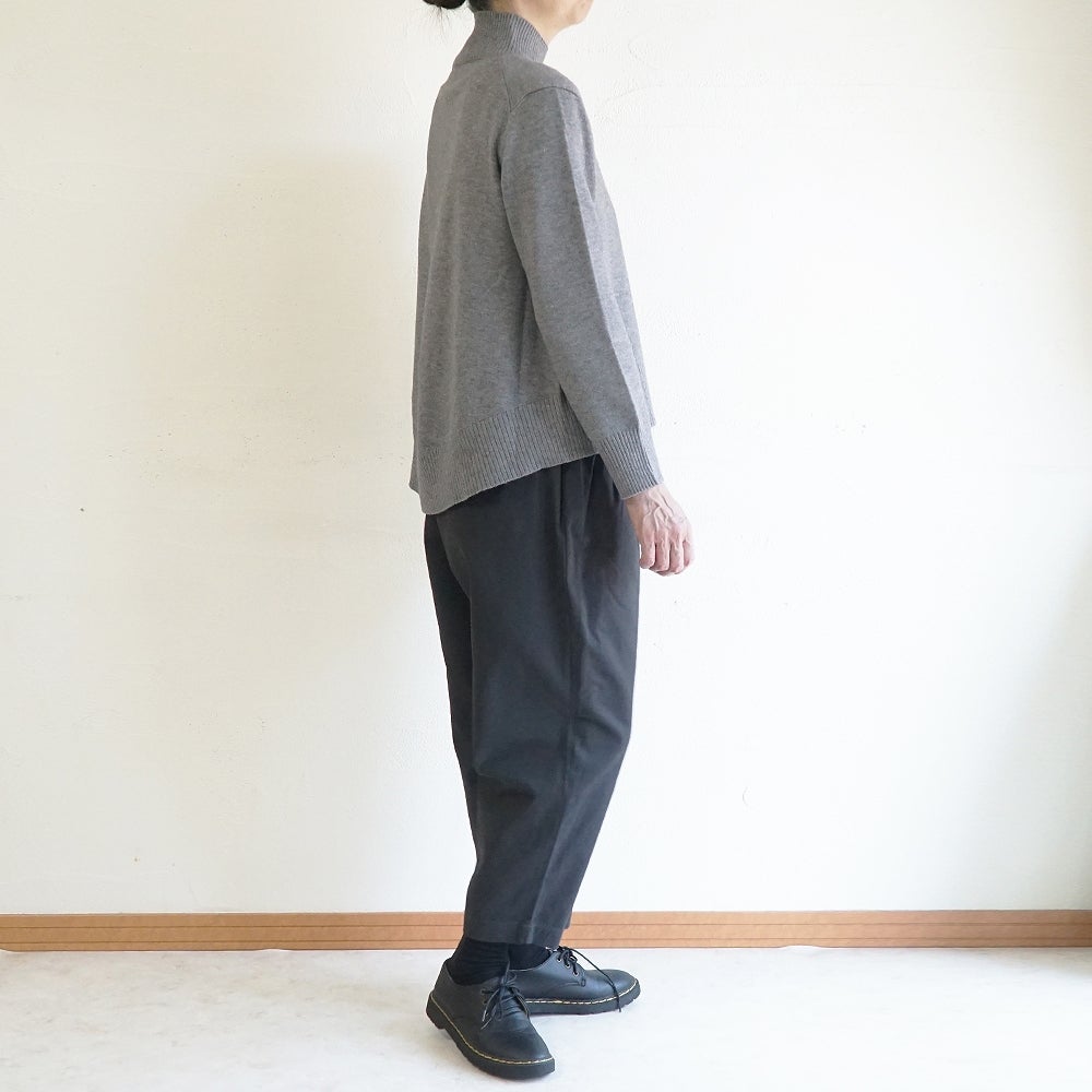 Branch m‘.,ブランチエム,ナチュラル,30代,40代,50代,60代,ゆったり,ニット,ニットプルオーバー,プルオーバー,ハイネック,ハイネックニット,