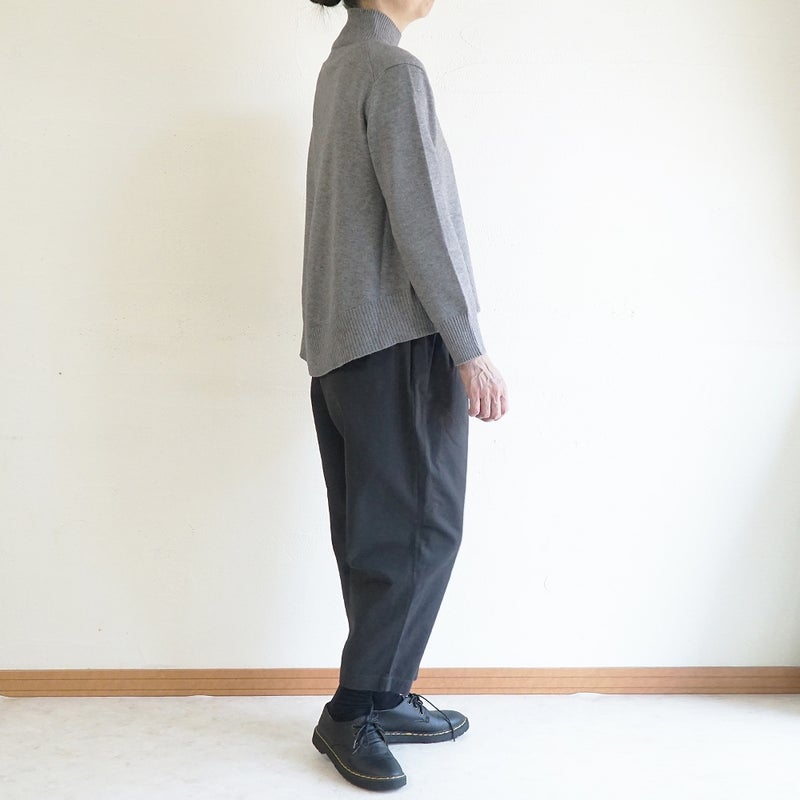 Branch m‘.,ブランチエム,ナチュラル,30代,40代,50代,60代,ゆったり,ニット,ニットプルオーバー,プルオーバー,ハイネック,ハイネックニット,