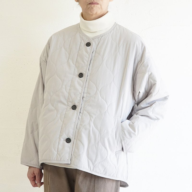 Branch m‘.,ブランチエム,ナチュラル,30代,40代,50代,60代,コーデセット,コーディネートセット,セット売り,ゆったり,ジャケット,キルティングジャケット,キルティング,コート,キルティングコート,パンツ,ストレートパンツ,ワイドパンツ