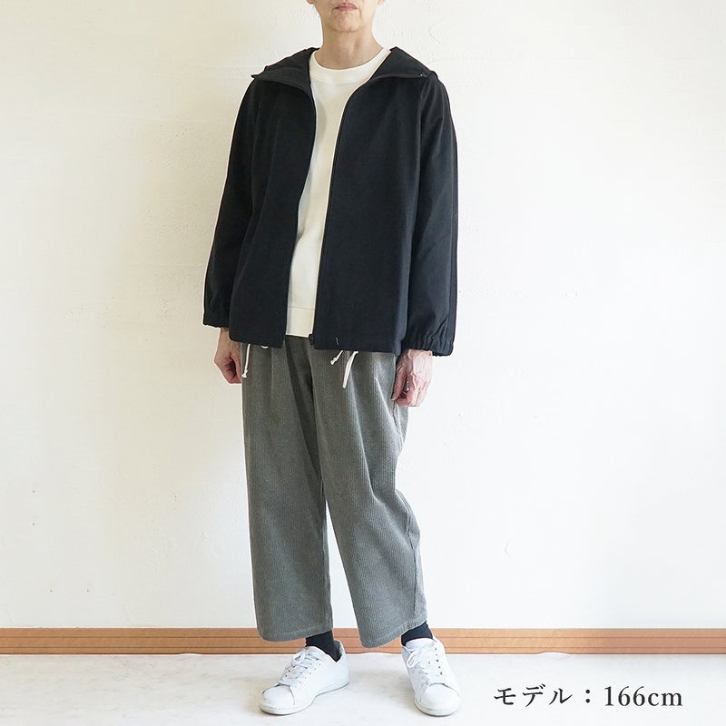 Branch m‘.,ブランチエム,ナチュラル,30代,40代,50代,60代,コーデセット,コーディネートセット,セット売り,ゆったり,ジャケット,撥水,撥水ジャケット,フードジャケット,ブルゾン,フードブルゾン,パンツ,テーパード,テーパードパンツ,コーデュロイ,コーデュロイパンツ