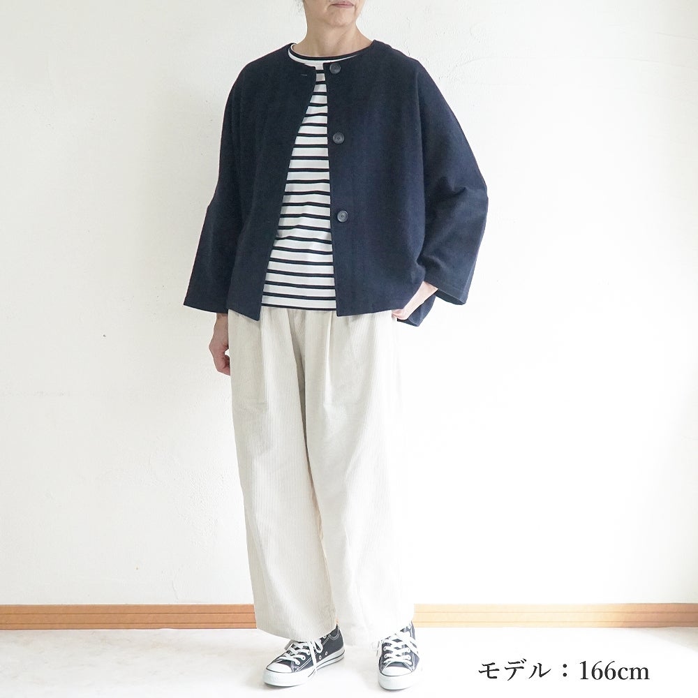 Branch m‘.,ブランチエム,ナチュラル,30代,40代,50代,60代,ゆったり,ウール,カーディガン,ウールカーディガン,ボレロカーディガン,羽織,ジャケット,