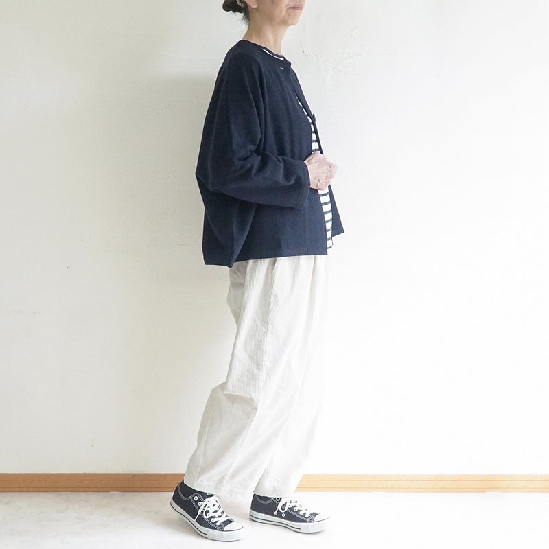 Branch m‘.,ブランチエム,ナチュラル,30代,40代,50代,60代,ゆったり,ウール,カーディガン,ウールカーディガン,ボレロカーディガン,羽織,ジャケット,