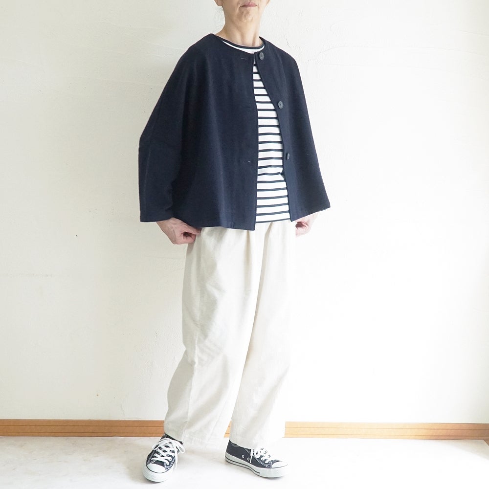 Branch m‘.,ブランチエム,ナチュラル,30代,40代,50代,60代,ゆったり,ウール,カーディガン,ウールカーディガン,ボレロカーディガン,羽織,ジャケット,