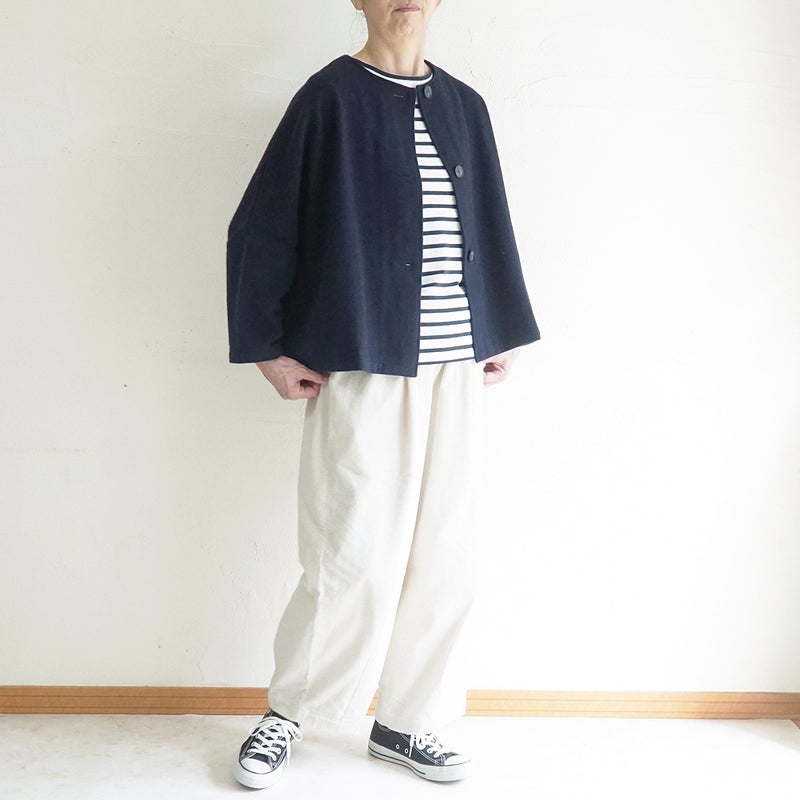 Branch m‘.,ブランチエム,ナチュラル,30代,40代,50代,60代,ゆったり,ウール,カーディガン,ウールカーディガン,ボレロカーディガン,羽織,ジャケット,