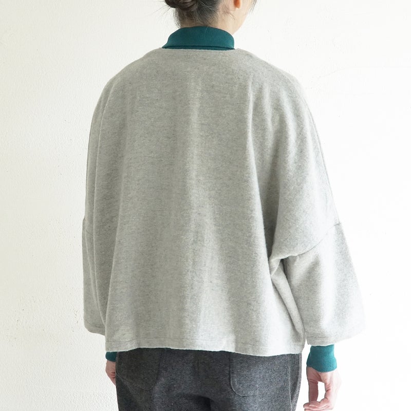 Branch m‘.,ブランチエム,ナチュラル,30代,40代,50代,60代,ゆったり,ウール,カーディガン,ウールカーディガン,ボレロカーディガン,羽織,ジャケット,