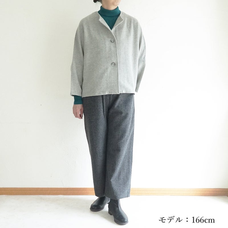 Branch m‘.,ブランチエム,ナチュラル,30代,40代,50代,60代,ゆったり,ウール,カーディガン,ウールカーディガン,ボレロカーディガン,羽織,ジャケット,