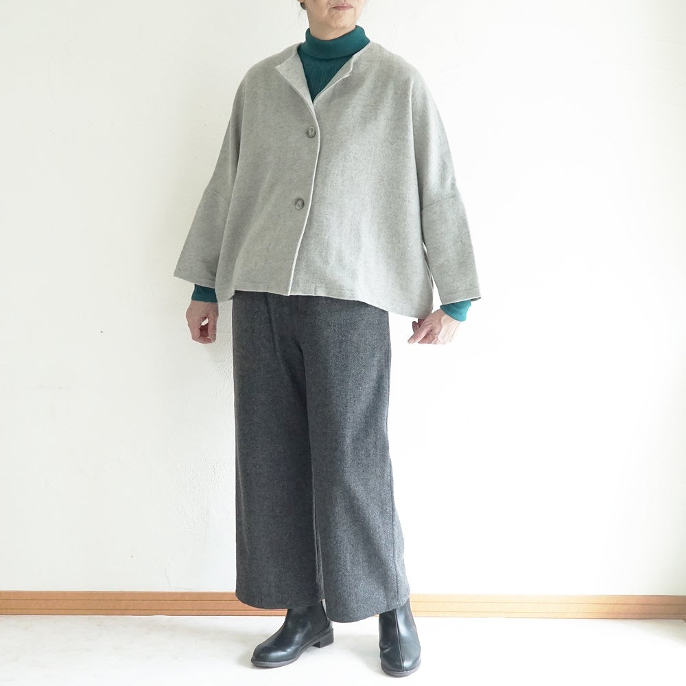 Branch m‘.,ブランチエム,ナチュラル,30代,40代,50代,60代,ゆったり,ウール,カーディガン,ウールカーディガン,ボレロカーディガン,羽織,ジャケット,