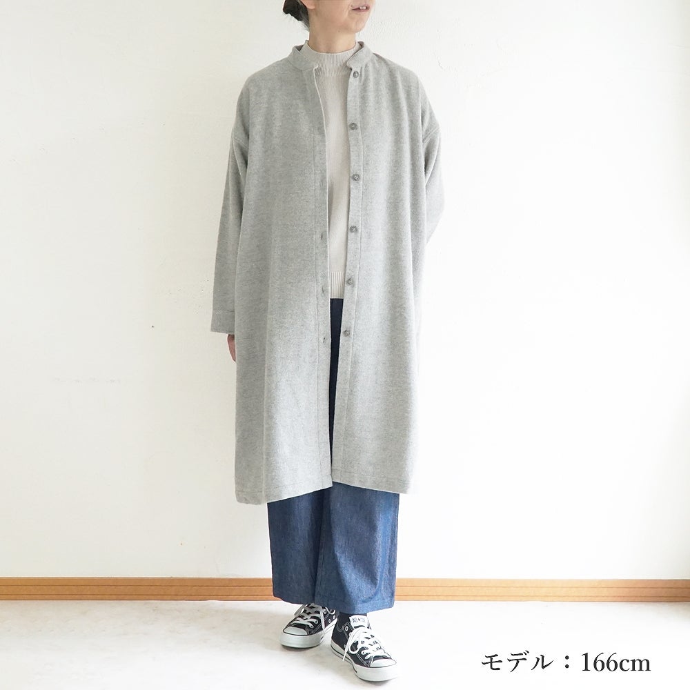 Branch m‘.,ブランチエム,ナチュラル,30代,40代,50代,60代,ゆったり,ウール,コート,ウールコート,ロングコート,羽織,ジャケット,ワンピース,コートワンピース,