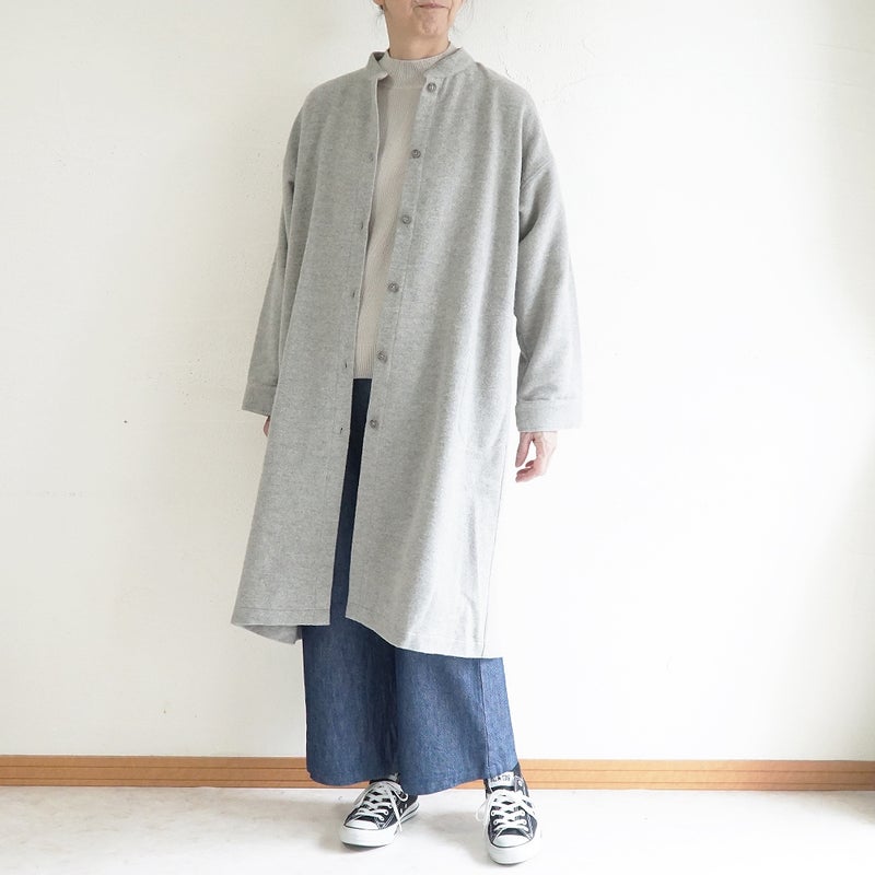 Branch m‘.,ブランチエム,ナチュラル,30代,40代,50代,60代,ゆったり,ウール,コート,ウールコート,ロングコート,羽織,ジャケット,ワンピース,コートワンピース,