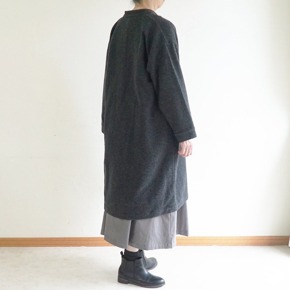 Branch m‘.,ブランチエム,ナチュラル,30代,40代,50代,60代,ゆったり,ウール,コート,ウールコート,ロングコート,羽織,ジャケット,ワンピース,コートワンピース,