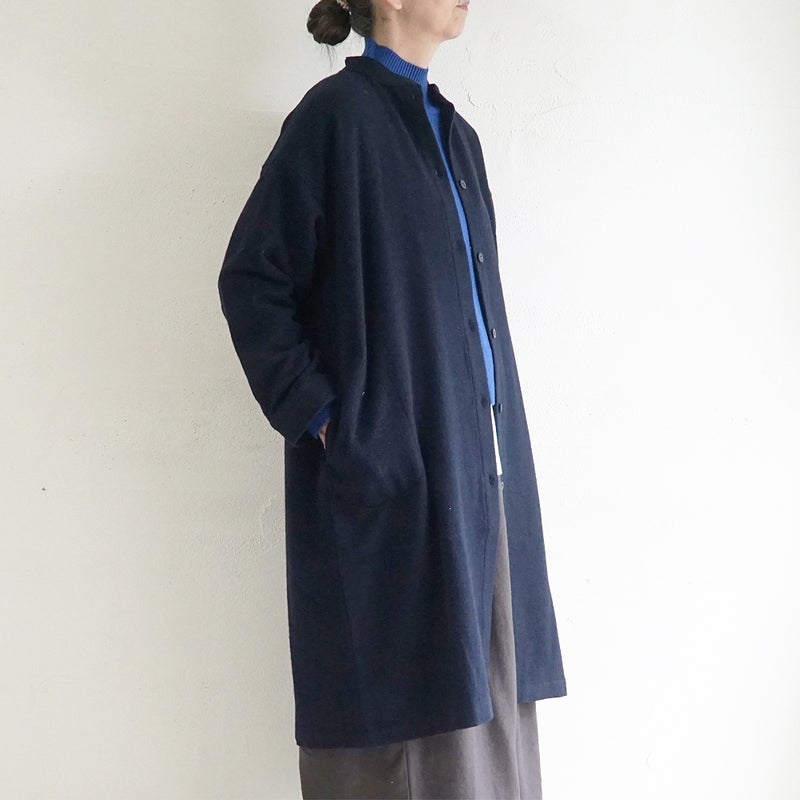 Branch m‘.,ブランチエム,ナチュラル,30代,40代,50代,60代,ゆったり,ウール,コート,ウールコート,ロングコート,羽織,ジャケット,ワンピース,コートワンピース,