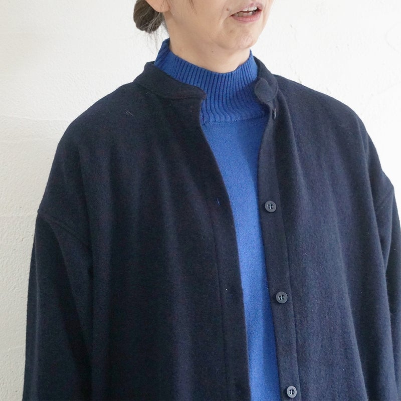 Branch m‘.,ブランチエム,ナチュラル,30代,40代,50代,60代,ゆったり,ウール,コート,ウールコート,ロングコート,羽織,ジャケット,ワンピース,コートワンピース,