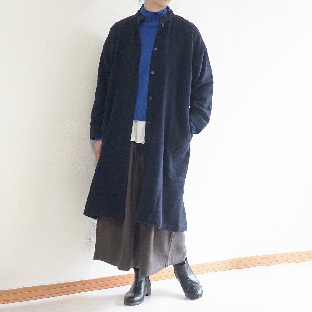 Branch m‘.,ブランチエム,ナチュラル,30代,40代,50代,60代,ゆったり,ウール,コート,ウールコート,ロングコート,羽織,ジャケット,ワンピース,コートワンピース,