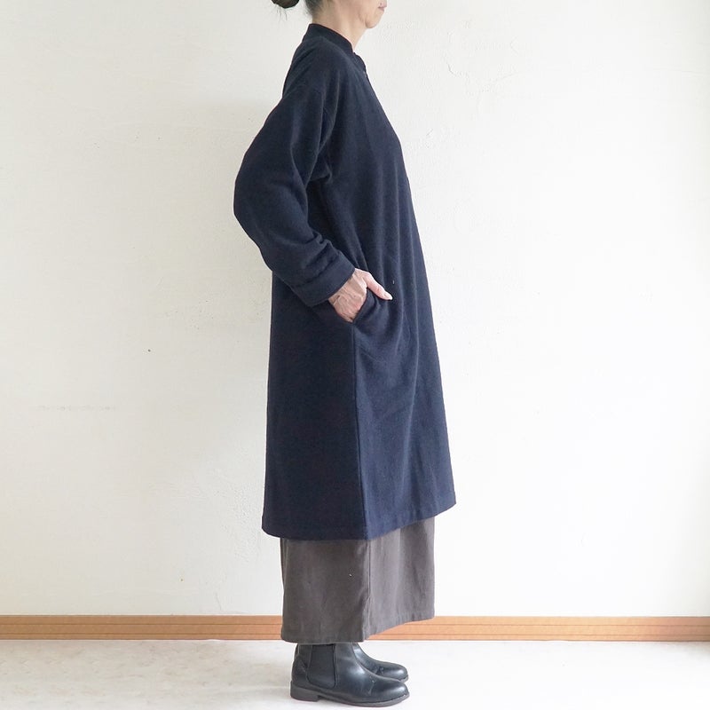 Branch m‘.,ブランチエム,ナチュラル,30代,40代,50代,60代,ゆったり,ウール,コート,ウールコート,ロングコート,羽織,ジャケット,ワンピース,コートワンピース,