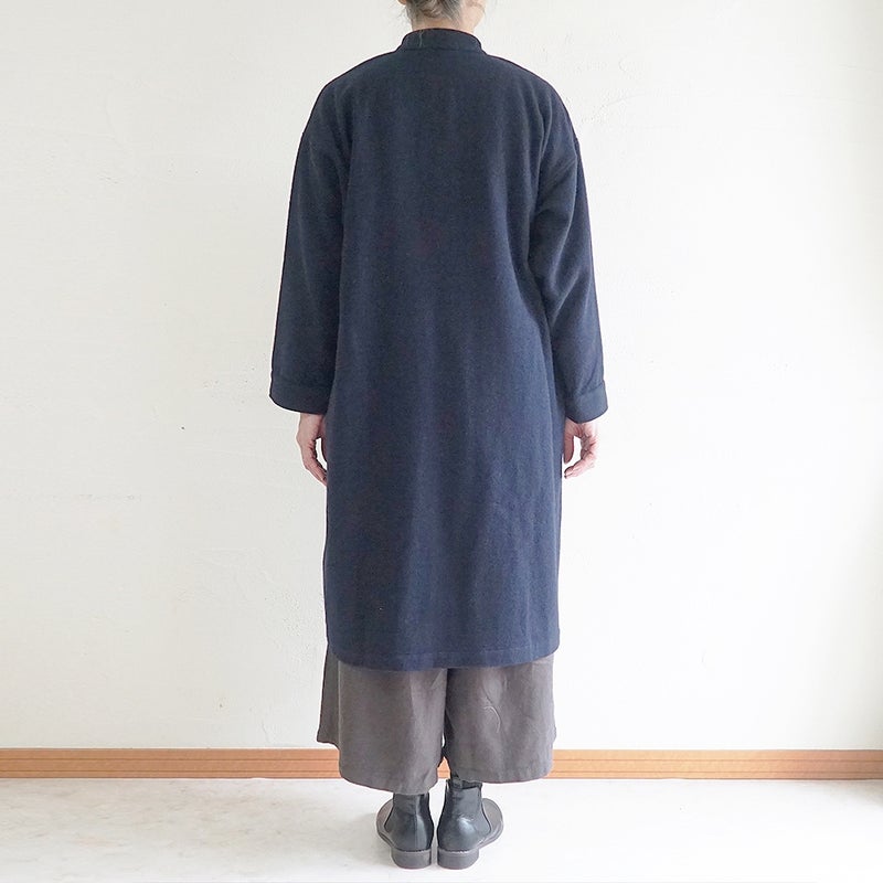 Branch m‘.,ブランチエム,ナチュラル,30代,40代,50代,60代,ゆったり,ウール,コート,ウールコート,ロングコート,羽織,ジャケット,ワンピース,コートワンピース,