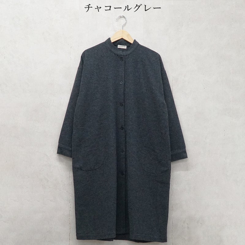 Branch m‘.,ブランチエム,ナチュラル,30代,40代,50代,60代,ゆったり,ウール,コート,ウールコート,ロングコート,羽織,ジャケット,ワンピース,コートワンピース,