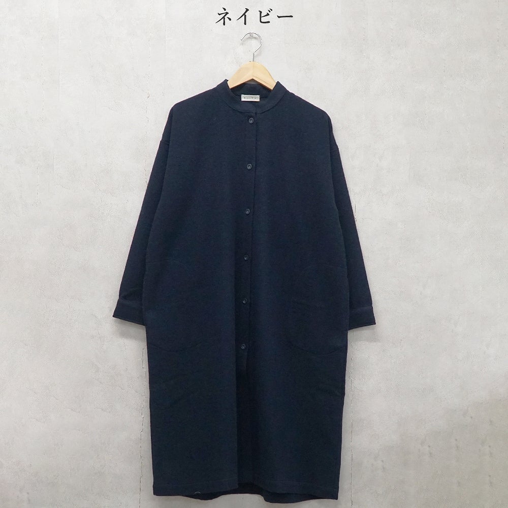 Branch m‘.,ブランチエム,ナチュラル,30代,40代,50代,60代,ゆったり,ウール,コート,ウールコート,ロングコート,羽織,ジャケット,ワンピース,コートワンピース,