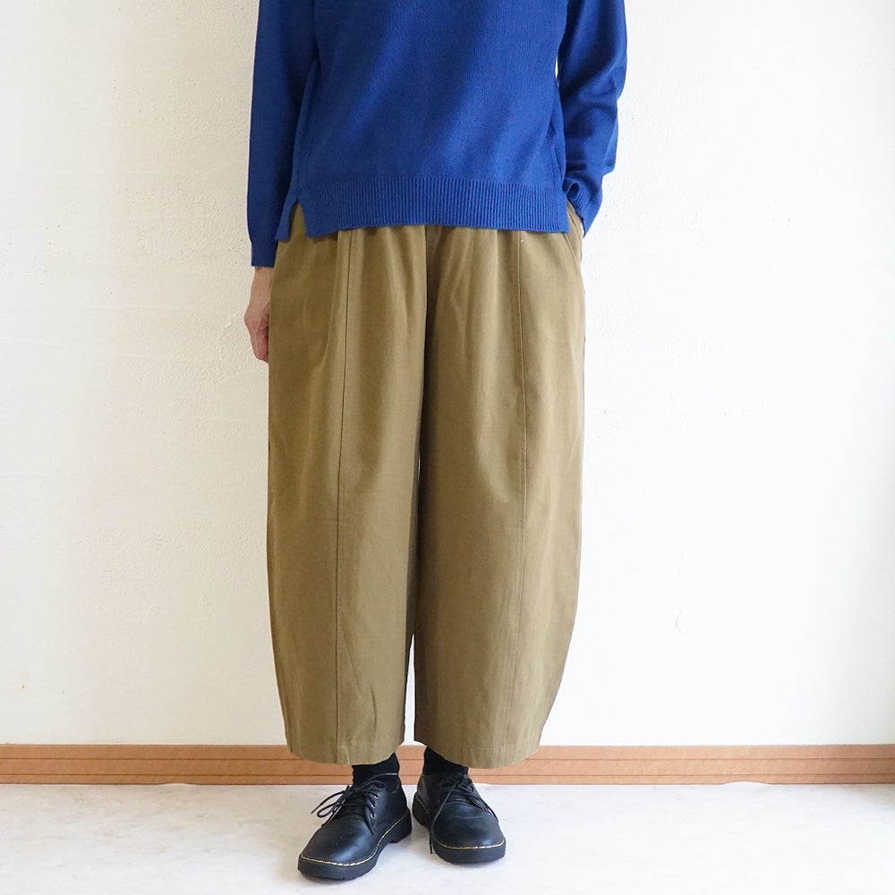 Branch m‘.,ブランチエム,ナチュラル,30代,40代,50代,60代,リネン,ゆったり,コットン,綿,pants,パンツ,バルーンパンツ,切替パンツ,コクーンパンツ,ワイドパンツ