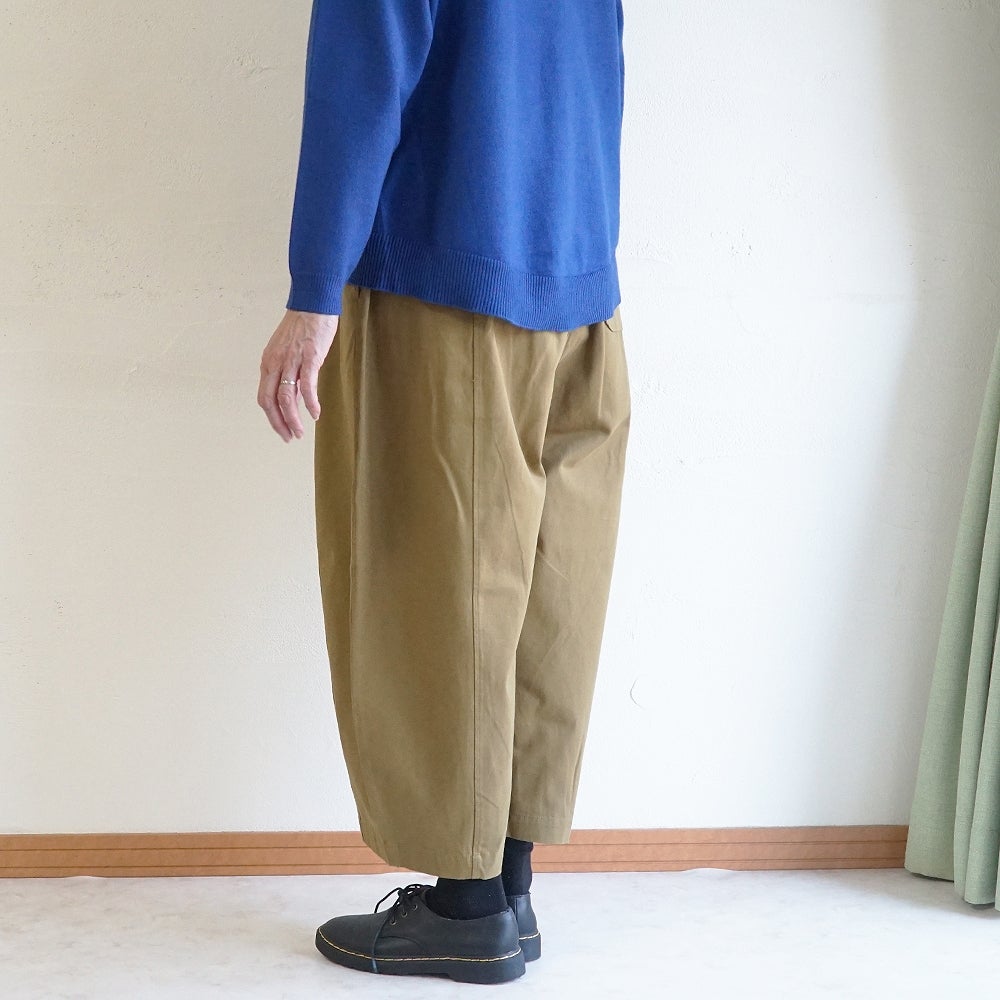 Branch m‘.,ブランチエム,ナチュラル,30代,40代,50代,60代,リネン,ゆったり,コットン,綿,pants,パンツ,バルーンパンツ,切替パンツ,コクーンパンツ,ワイドパンツ