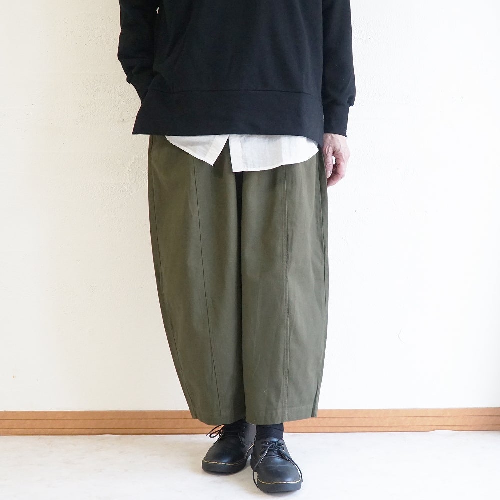 Branch m‘.,ブランチエム,ナチュラル,30代,40代,50代,60代,リネン,ゆったり,コットン,綿,pants,パンツ,バルーンパンツ,切替パンツ,コクーンパンツ,ワイドパンツ