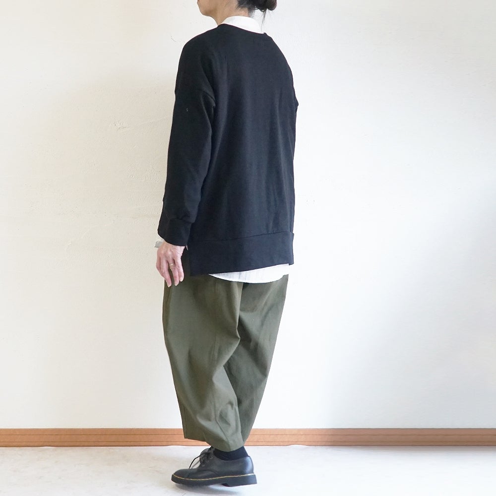 Branch m‘.,ブランチエム,ナチュラル,30代,40代,50代,60代,リネン,ゆったり,コットン,綿,pants,パンツ,バルーンパンツ,切替パンツ,コクーンパンツ,ワイドパンツ