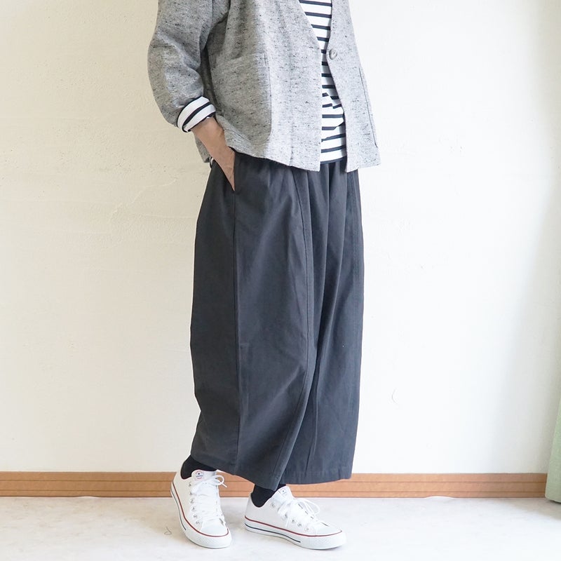 Branch m‘.,ブランチエム,ナチュラル,30代,40代,50代,60代,リネン,ゆったり,コットン,綿,pants,パンツ,バルーンパンツ,切替パンツ,コクーンパンツ,ワイドパンツ
