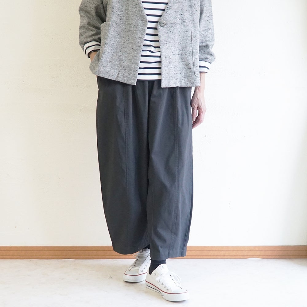 Branch m‘.,ブランチエム,ナチュラル,30代,40代,50代,60代,リネン,ゆったり,コットン,綿,pants,パンツ,バルーンパンツ,切替パンツ,コクーンパンツ,ワイドパンツ