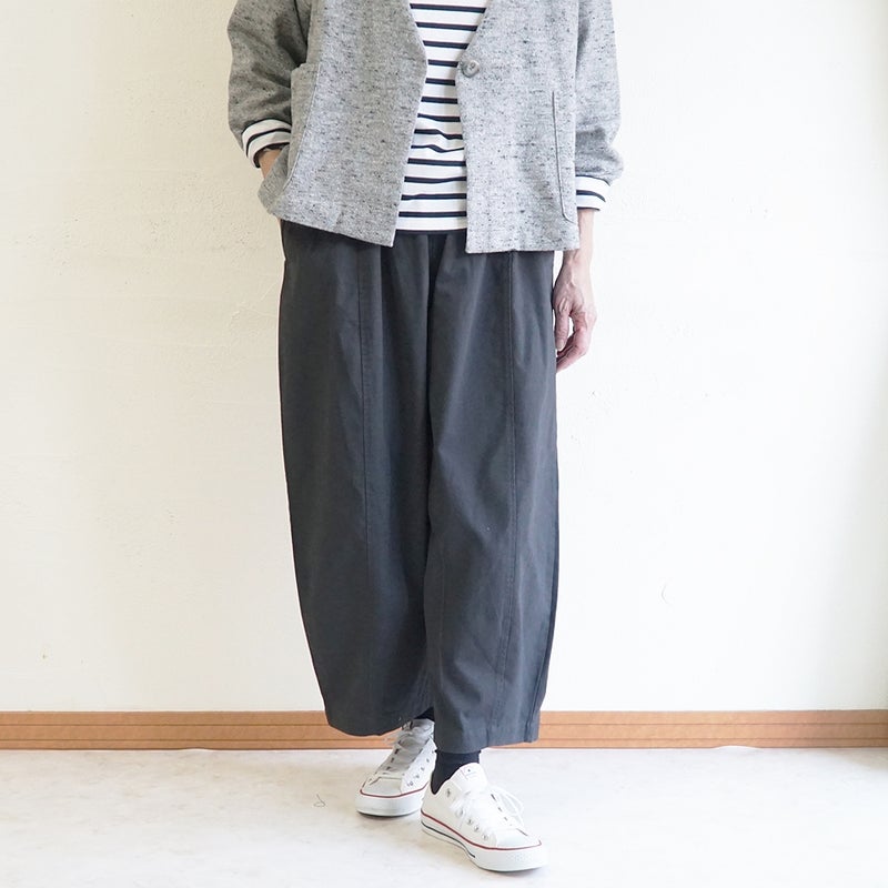Branch m‘.,ブランチエム,ナチュラル,30代,40代,50代,60代,リネン,ゆったり,コットン,綿,pants,パンツ,バルーンパンツ,切替パンツ,コクーンパンツ,ワイドパンツ