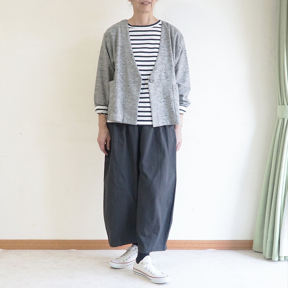 Branch m‘.,ブランチエム,ナチュラル,30代,40代,50代,60代,リネン,ゆったり,コットン,綿,pants,パンツ,バルーンパンツ,切替パンツ,コクーンパンツ,ワイドパンツ