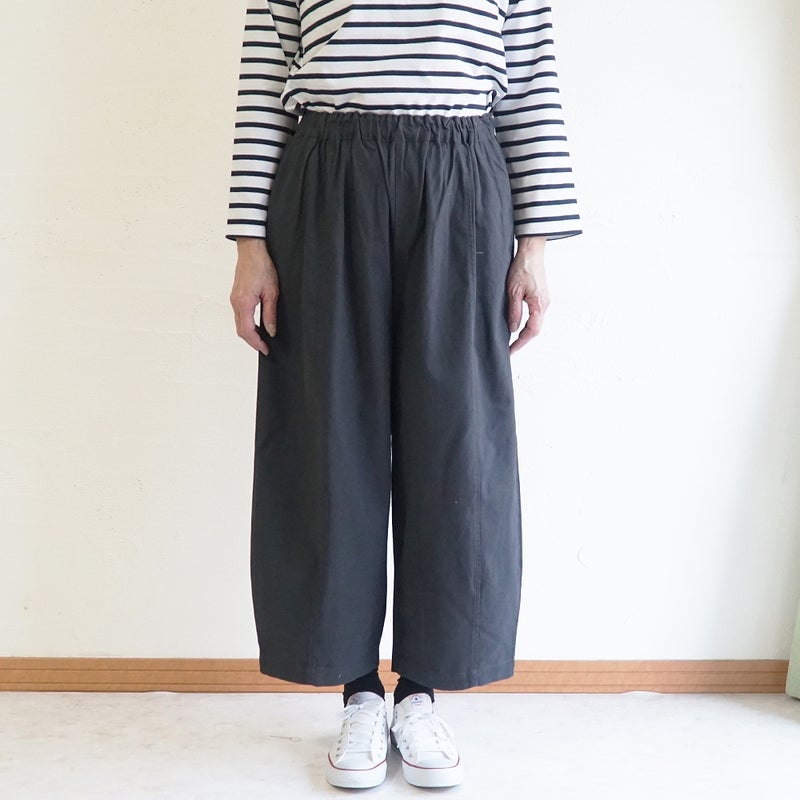 Branch m‘.,ブランチエム,ナチュラル,30代,40代,50代,60代,リネン,ゆったり,コットン,綿,pants,パンツ,バルーンパンツ,切替パンツ,コクーンパンツ,ワイドパンツ