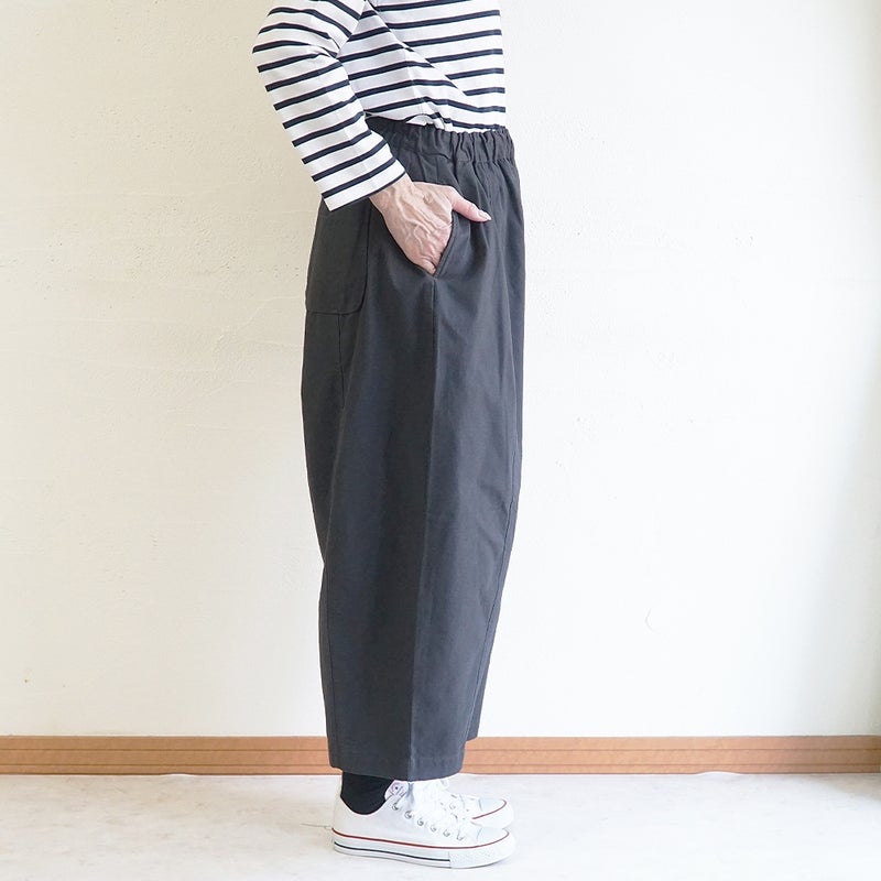 Branch m‘.,ブランチエム,ナチュラル,30代,40代,50代,60代,リネン,ゆったり,コットン,綿,pants,パンツ,バルーンパンツ,切替パンツ,コクーンパンツ,ワイドパンツ