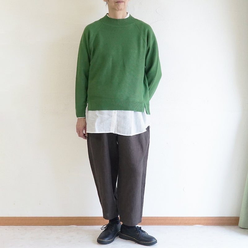 Branch m‘.,ブランチエム,ナチュラル,30代,40代,50代,60代,リネン,ゆったり,麻,pants,パンツ,テーパードパンツ,テーパード,タックパンツ,タック,タックテーパード,タックテーパードパンツ,te-to,テト