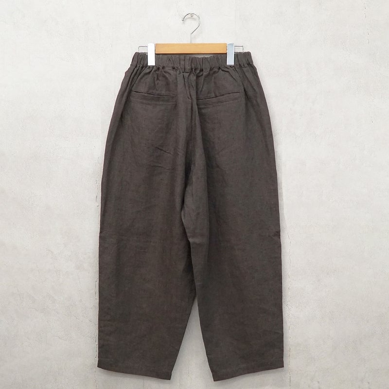 Branch m‘.,ブランチエム,ナチュラル,30代,40代,50代,60代,リネン,ゆったり,麻,pants,パンツ,テーパードパンツ,テーパード,タックパンツ,タック,タックテーパード,タックテーパードパンツ,te-to,テト